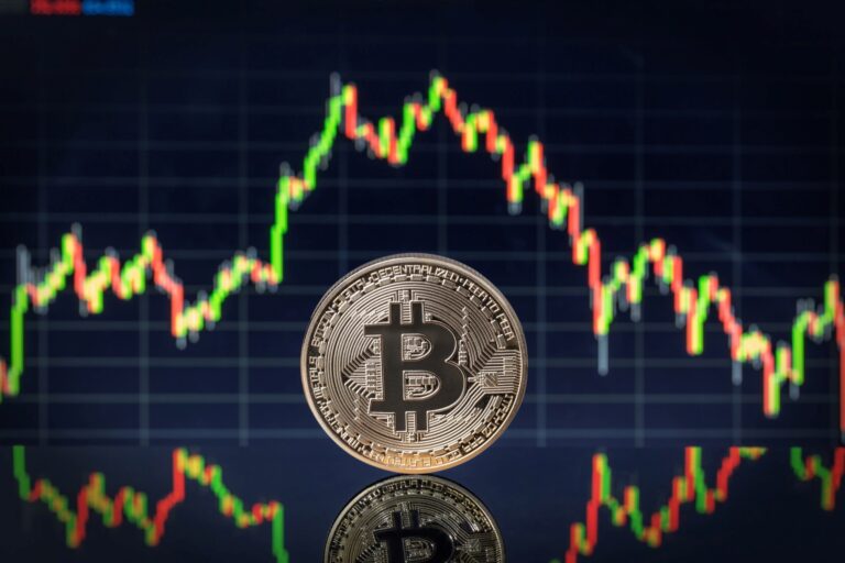 Bitcoin-Chart als Symbol für den 60-Day-Mid-Cycle-Slowdown im aktuellen Marktzyklus.