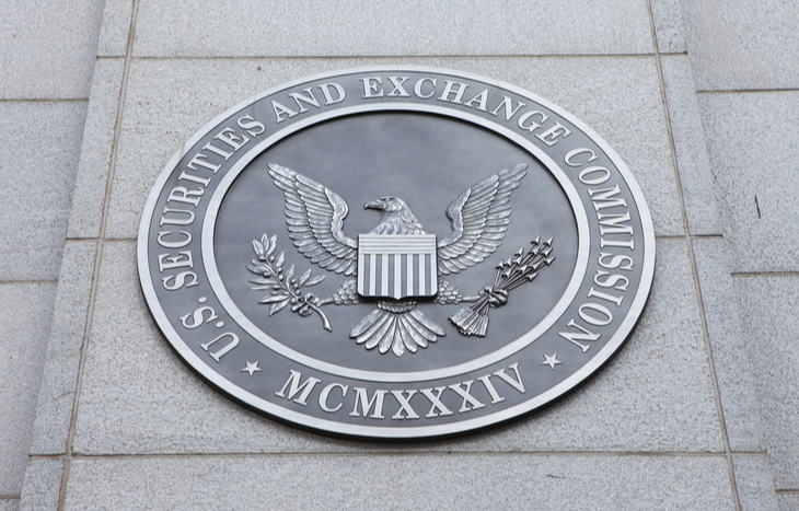 Das Logo der U.S. Securities and Exchange Commission (SEC), die mit der neuen Taskforce unter Hester Peirce einen Neuanfang in der Krypto-Regulierung einleitet.