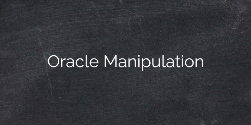 Oracle Manipulation1