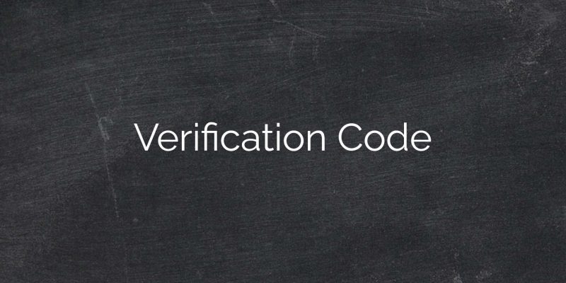 Verificationcode