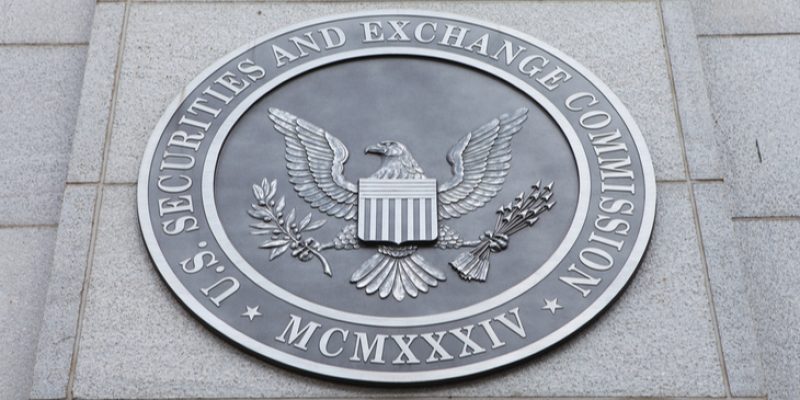 Logo der U.S. Securities and Exchange Commission (SEC), das die neue Krypto-Taskforce und den Regulierungswechsel unter Hester Peirce symbolisiert.